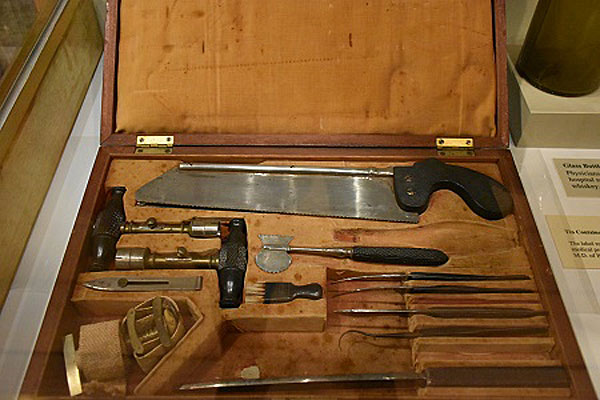 A Civil War surgeon's kit