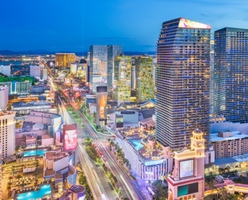 Las Vegas, Nevada, USA cityscape