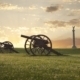 Civil War Cannons at Antietam National Battlefield