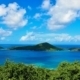 View from high point on Culebra Puerto Rico.